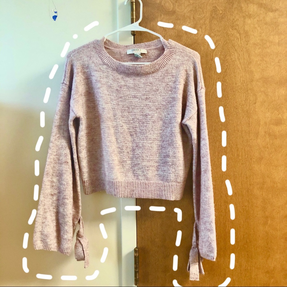 Forever 21 pink sweater
